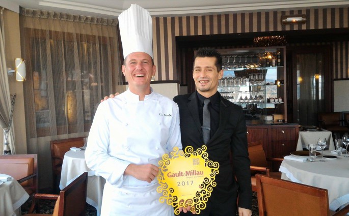 plaque Gault& Millau 2017 - Restaurant La Rotonde des Trésoms Annecy