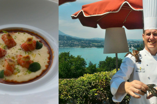 Les écrevisses du lac d'Annecy dans le menu club-restaurant la Rotonde des Trésoms