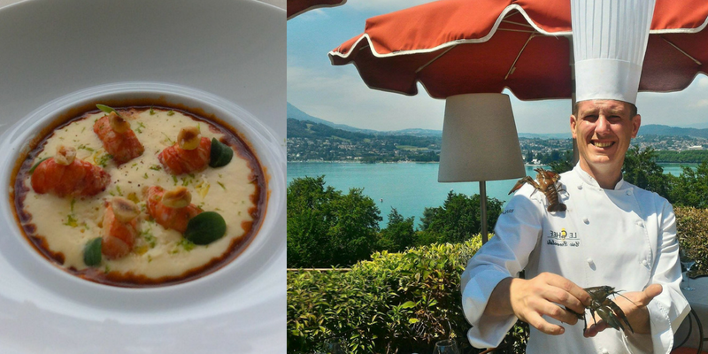 Les écrevisses du lac d'Annecy dans le menu club-restaurant la Rotonde des Trésoms